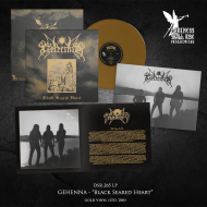 GEHENNA Black Seared Heart LP GOLD , PRE-ORDER [VINYL 12"]